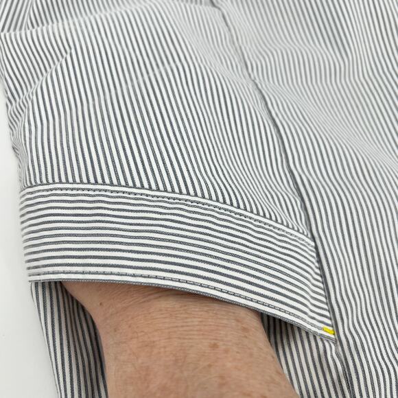 Nike Women's Golf Shorts Sz 6 Tour Performance Dri Fit Gray White Stripe Bermuda - Picture 5 of 11